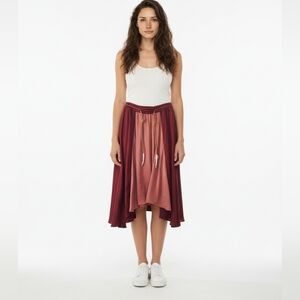 Lululemon Red Limited Edition Roksanda Ilinčić Colaboration Maxi Skirt XL